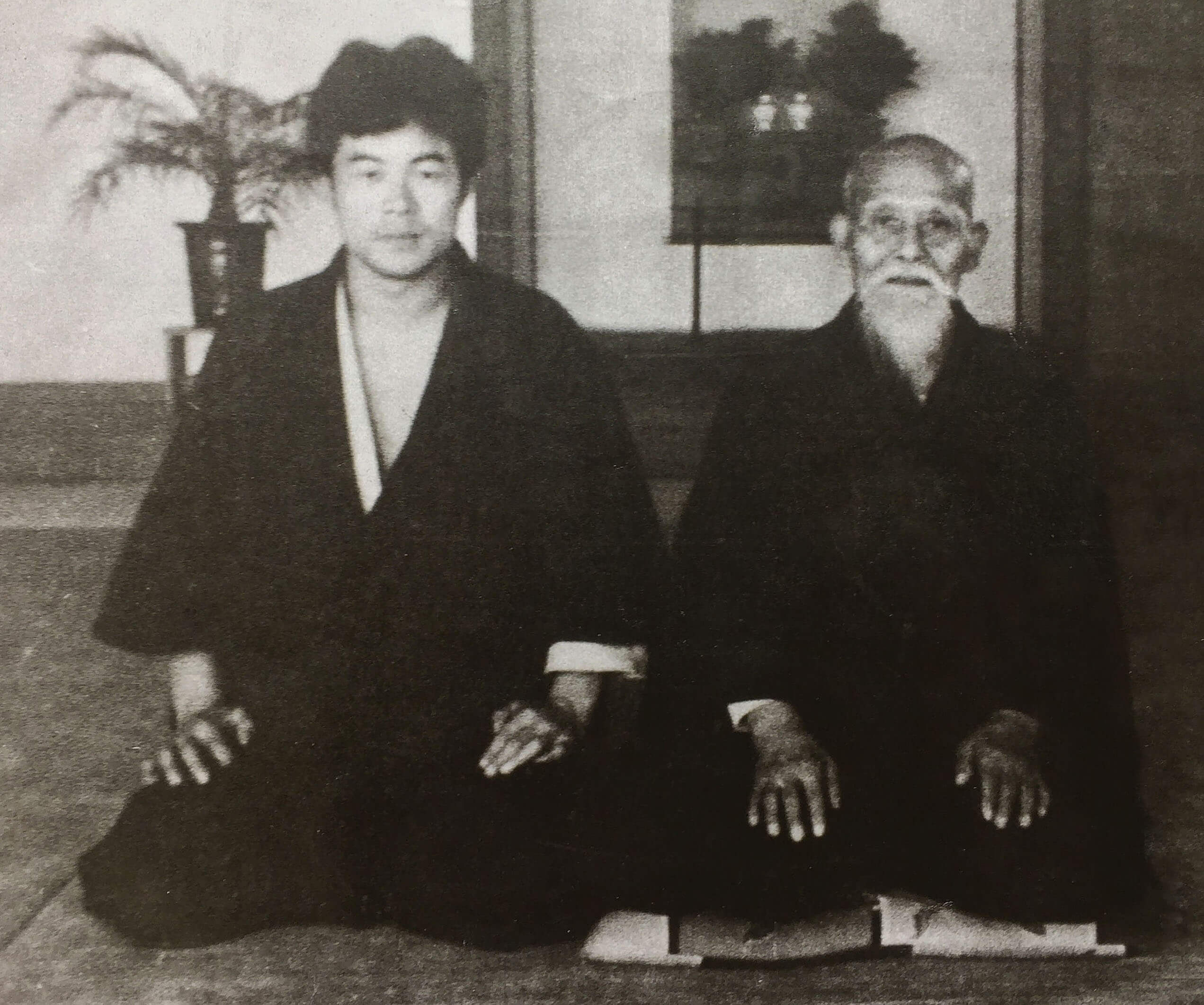 Sensei with O-Sensei